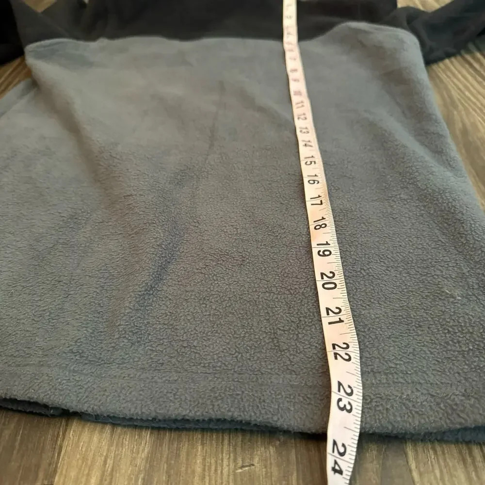 Columbia Kids Softshell Full Zip Jacket Size M Gray Black Pockets Outdoors Logo - Picture 6 of 10